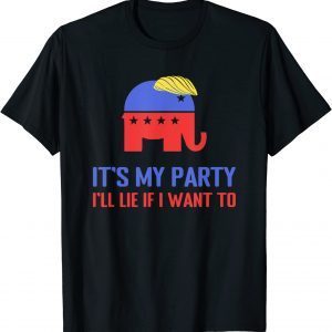 Anti Trump ,Pro Democracy ,It's My Party Shirts