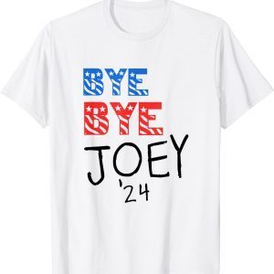 Bye Bye Joey 2024 Anti Democrat Republican President Vintage T-Shirt