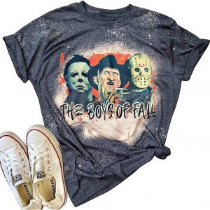 Happy HalloWeen, The Boys of Fall Bleached T-Shirt