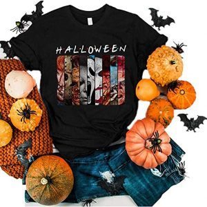 Vintage Friends Halloween Horror 2023 T-Shirt