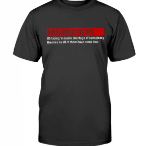 Official Breaking News T-Shirt