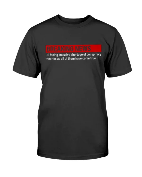 Official Breaking News T-Shirt