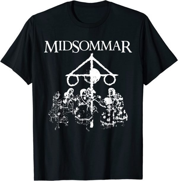 Midsommar Festival, Scary Horror Distressed Funny T-Shirt