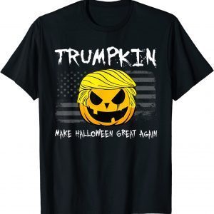 Funny Trumpkin Make Halloween Great Again Pumpkin Trump T-Shirt