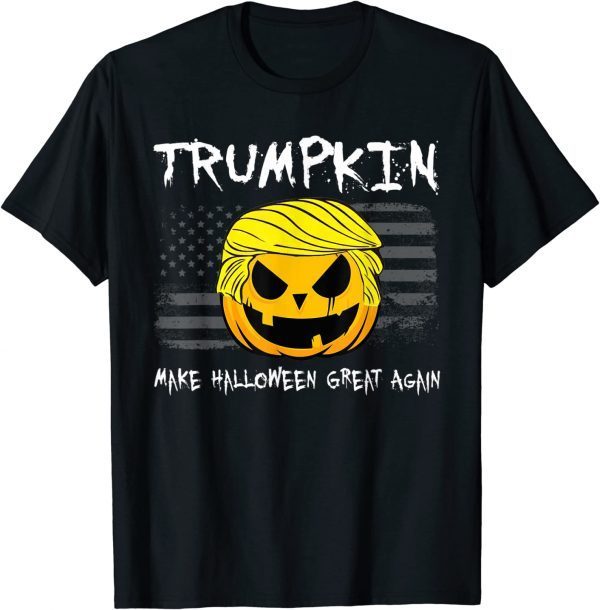 Funny Trumpkin Make Halloween Great Again Pumpkin Trump T-Shirt