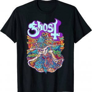 Retro Vintage Ghost Seven Inches of Satanic Panic T-Shirt