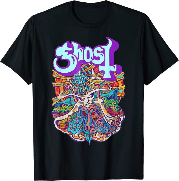 Retro Vintage Ghost Seven Inches of Satanic Panic T-Shirt