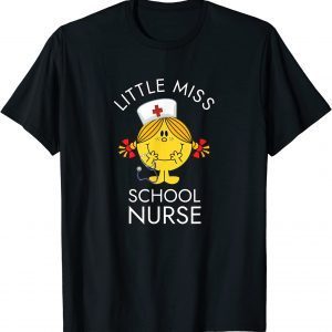 Little Miss School Nurse Lil Ms. Registered School Nurse 2022 T-Shirt