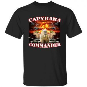 Capybara commander classic shirt
