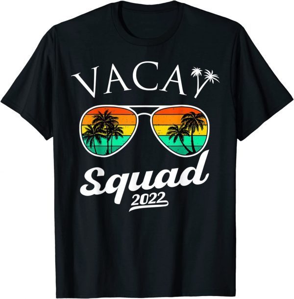 Best Friends Summer Cruise Vacation Family Group Vacay Squad Shirt
