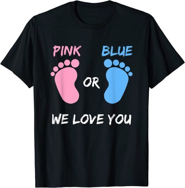 Team Boy Girl Gender Reveal Gift T-Shirt