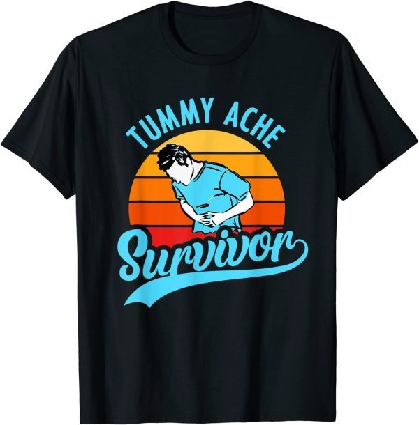 Vintage Tummy Ache Survivor T-Shirt