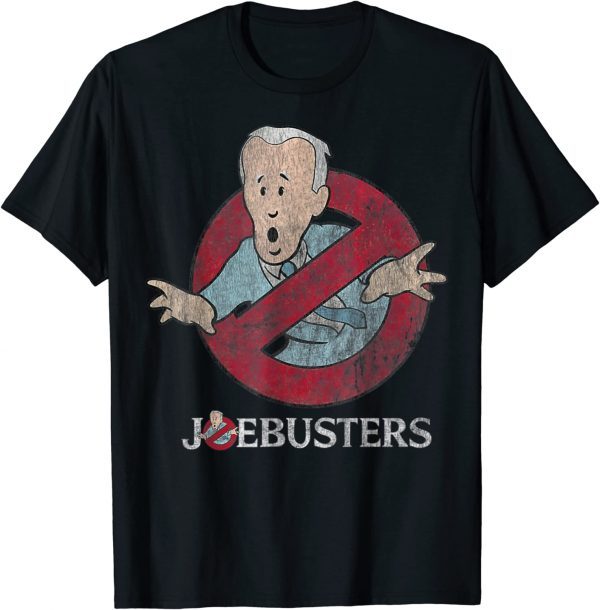 Men's Joebusters Joe Biden Retro Halloween Costume Official T-Shirt