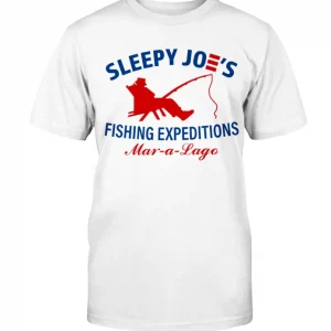 Sleepy Joe's Fishing Expeditions Funny T-Shirt