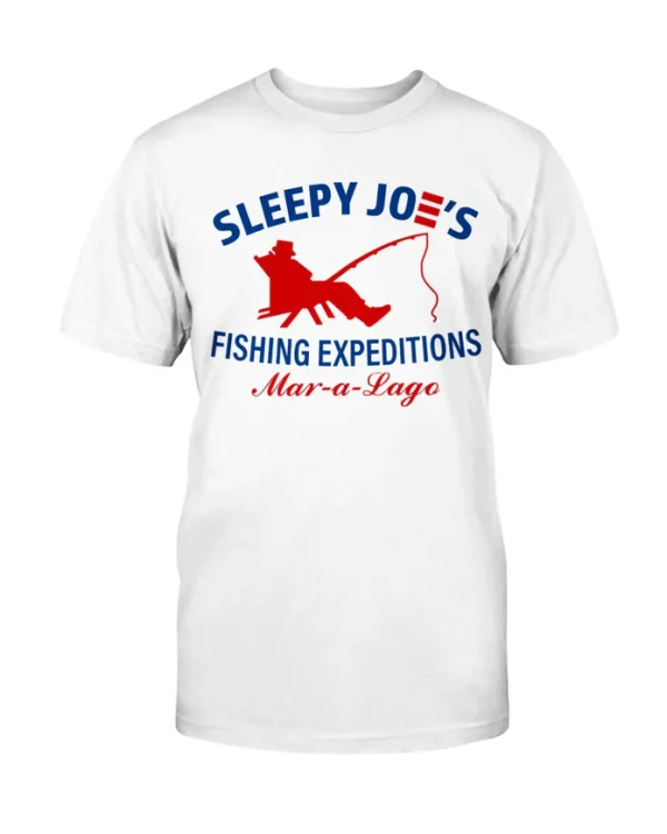 Sleepy Joe's Fishing Expeditions Funny T-Shirt