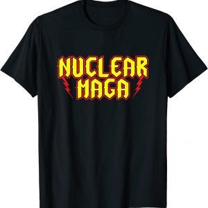 Nuclear MAGA as a Band Logo Classic T-Shirt