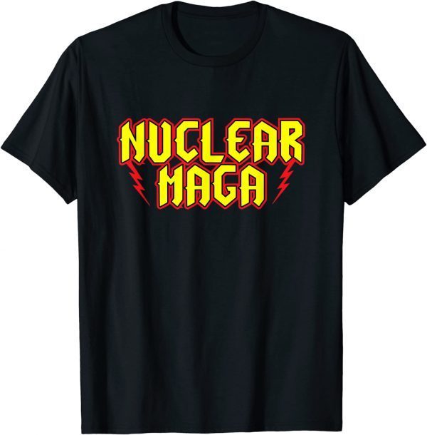 Nuclear MAGA as a Band Logo Classic T-Shirt