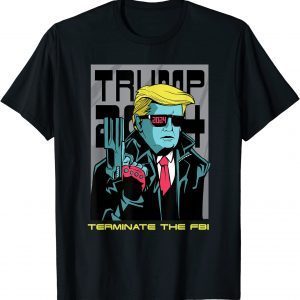 Trump 2024 cartoon anti government T-Shirt