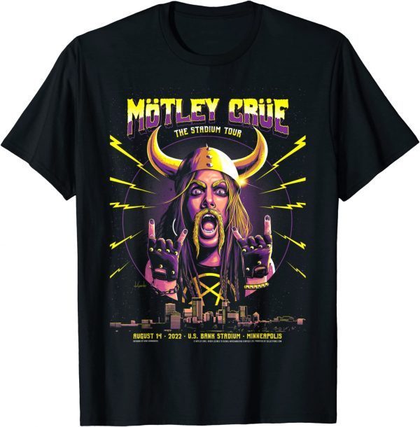 Motley Crue, The Stadium Tour Minneapolis Classic T-Shirt