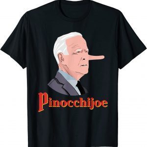 Anti Biden Pinocchijoe Joe Biden Lies 2022 T-Shirt
