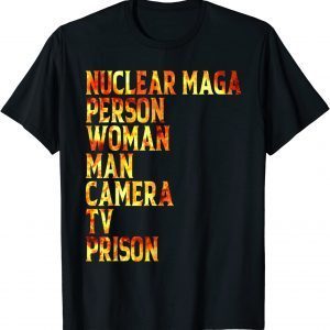 Nuclear Maga Definition Person Woman Man Camera TV Prison Shirt