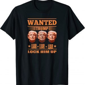 Vintage Wanted Trump ,Look Him Up T-Shirt