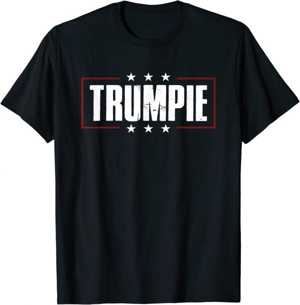 Trumpie Vintage Anti Biden Distressed Rally Wear Trumpie T-Shirt