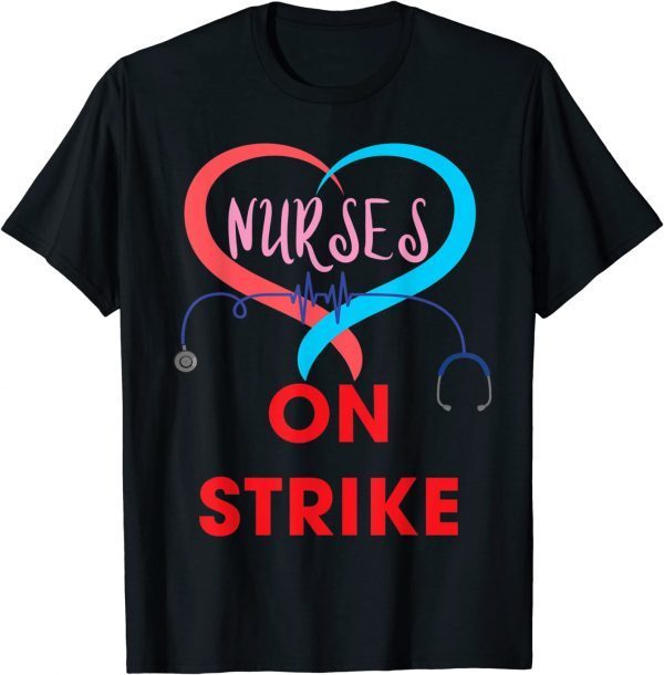 Nurses On Strike Minnesota Patients Before Profits Gift T-Shirt