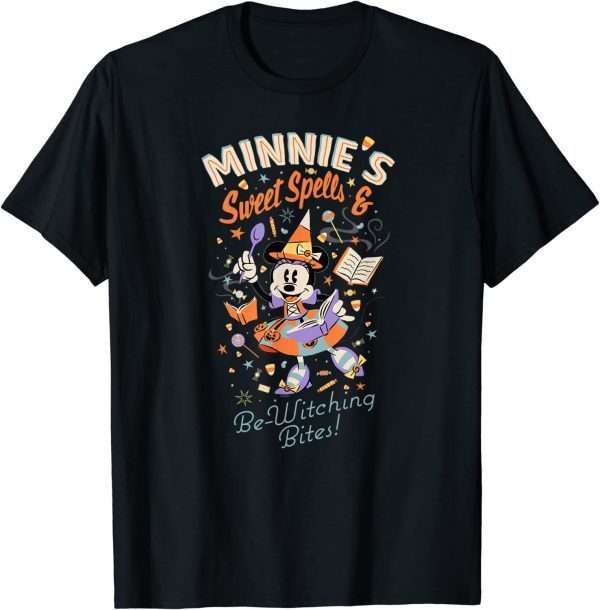 Disney Minnie’s Sweet Spells And Be-Witching Bites Halloween 2023 T-Shirt