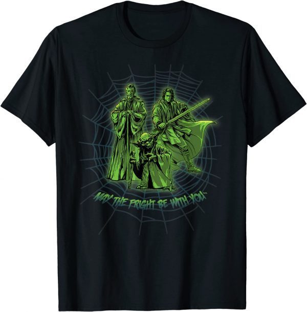 Star Wars Jedis May the Fright Be With You Halloween Gift T-Shirt