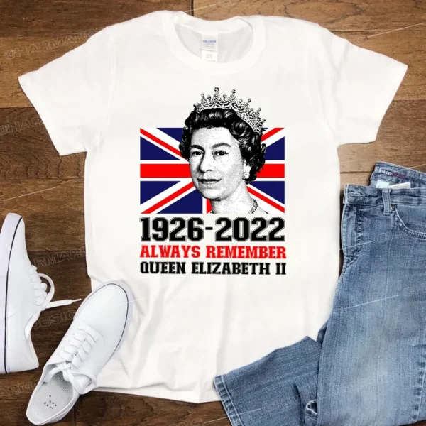 RIP Queen Elizabeth, Queen Elizabeth Tee Shirt