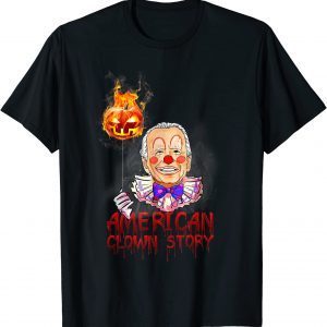 Joe Biden Horror American Clown Story Halloween Costume Shirts