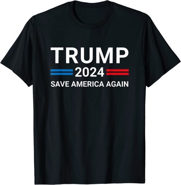 Save America Again Trump 2024 American Patriotic Shirt