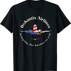 DeSantis Airlines Political Meme Ron DeSantis 2022 T-Shirt