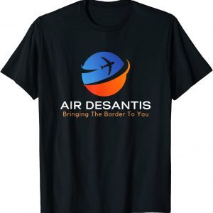 Top DeSantis Airlines USA Flag Gift T-Shirt