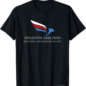 DeSantis Airlines Funny Political Meme Ron DeSantis Retro Shirt