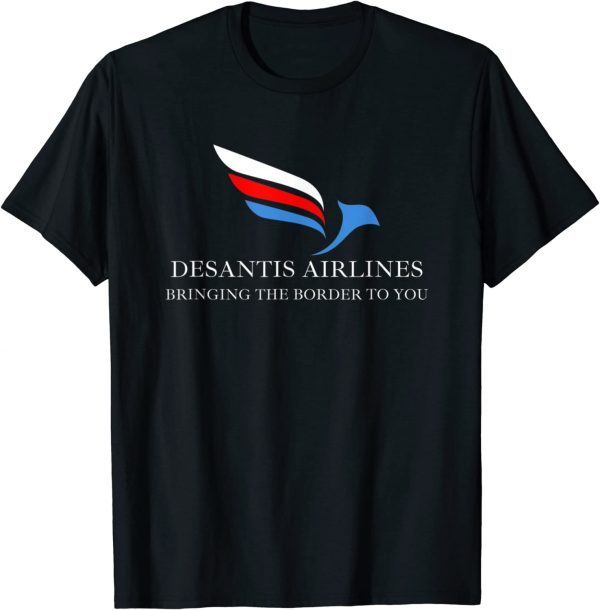 DeSantis Airlines Funny Political Meme Ron DeSantis Retro Shirt