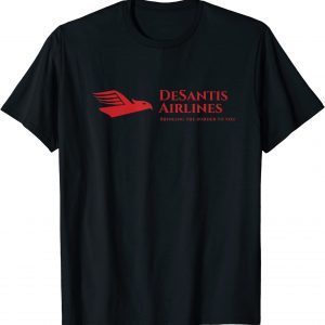 DeSantis Airlines US Flag Official T-Shirt