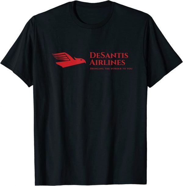 DeSantis Airlines US Flag Official T-Shirt