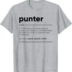 Punter Funny Definition 2023 T-Shirt