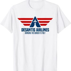DeSantis Airlines Political Meme American Flag Shirt