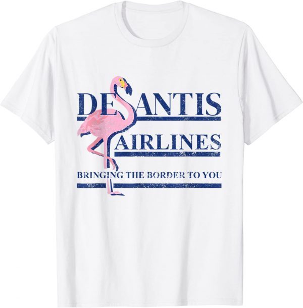 DeSantis Airlines Funny Political Meme Ron DeSantis Classic T-Shirt