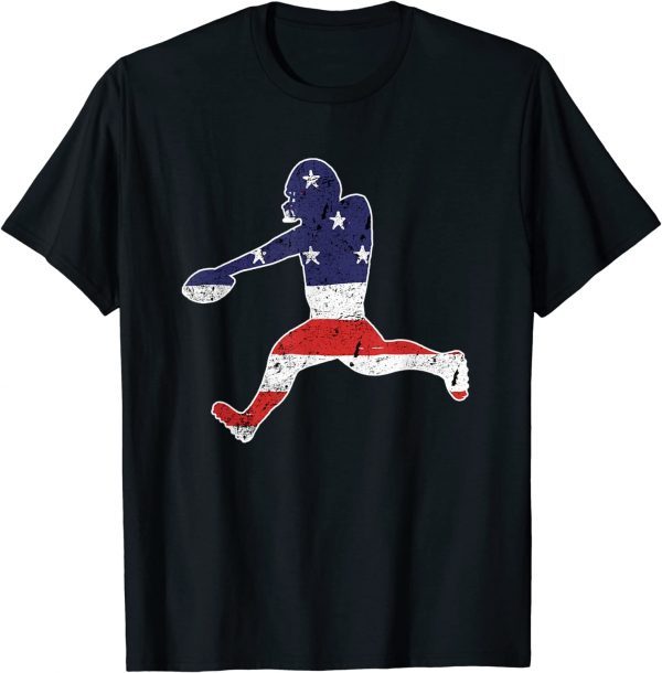 Football Punter Flag T-Shirt