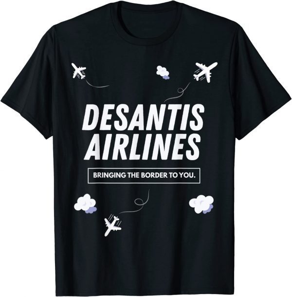 DeSantis Airlines Meme DeSantis Airlines 2024 T-Shirt