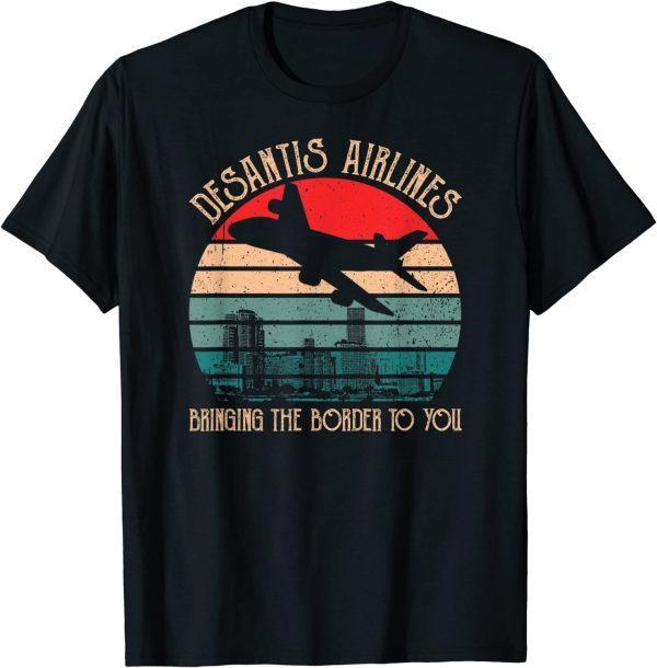 DeSantis Airlines Political Meme Ron DeSantis Official T-Shirt