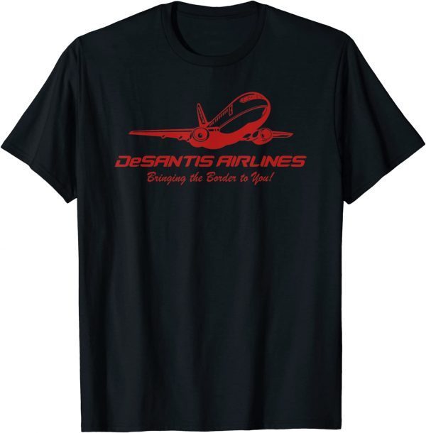 T-Shirt DeSantis Airlines Funny Political Meme Ron DeSantis 2024