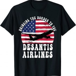DeSantis Airlines Political Meme Ron DeSantis 2024 T-Shirt