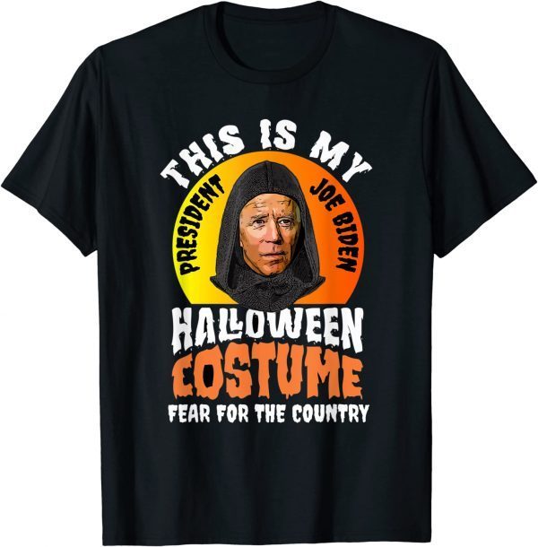 This Is My Joe Biden Halloween Costume Anti Biden 2023 T-Shirt