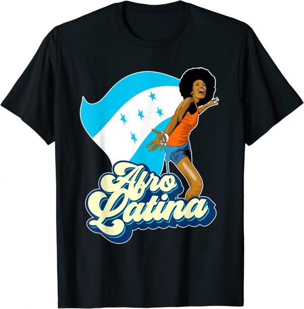 Afro Latina Honduras Gift T-Shirt