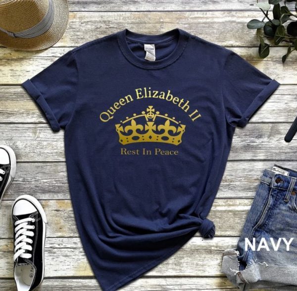 Rip Queen Elizabeth II ,Queen Funeral Memorial T-Shirt